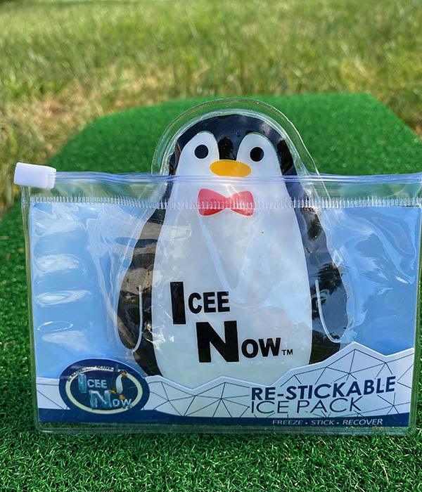 Penguin re-stickable ice pack