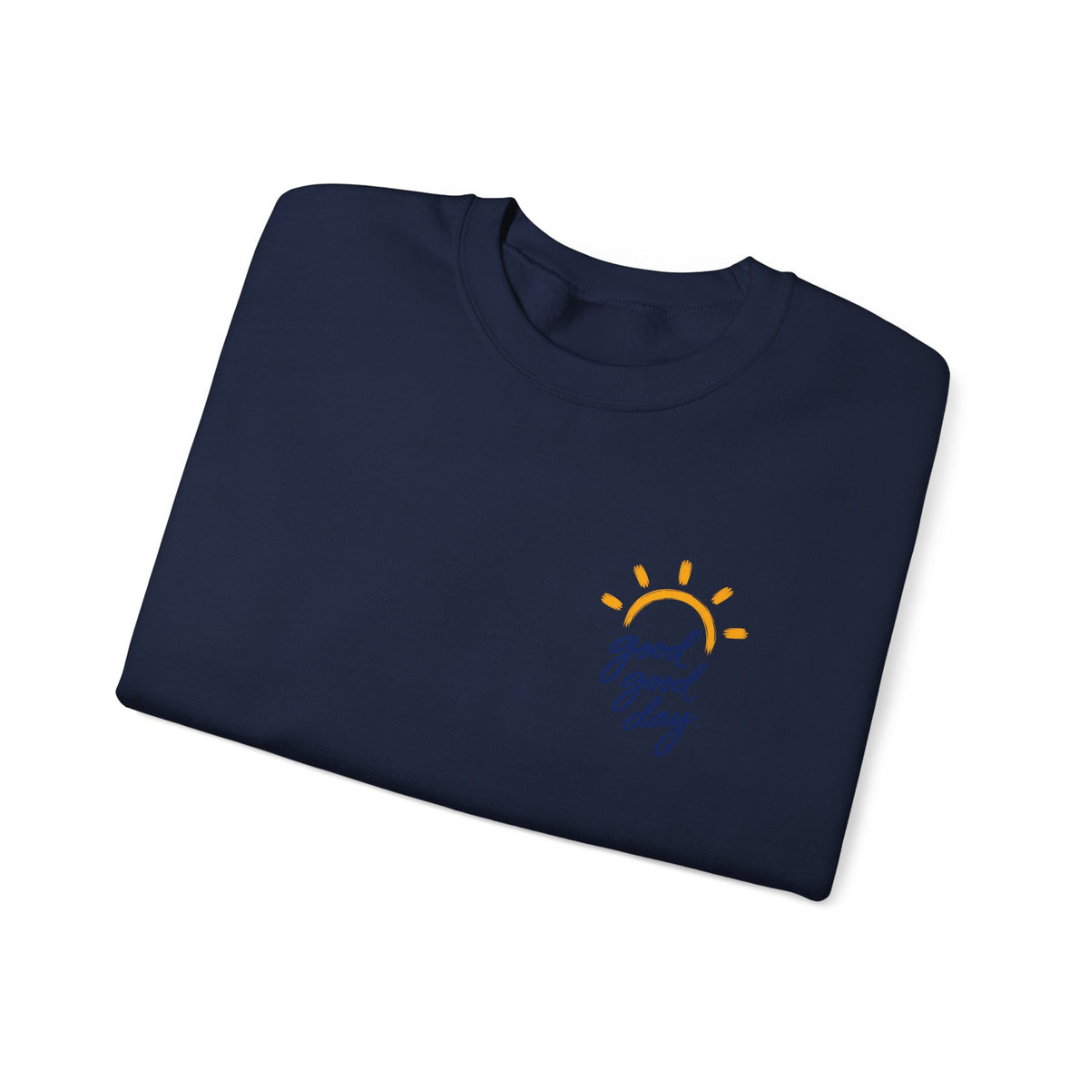Crewneck Sweatshirt - "Good Day" Sun Graphic