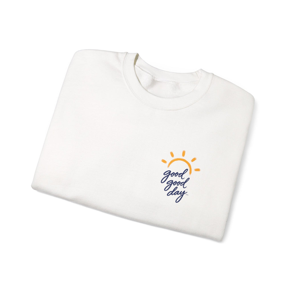Crewneck Sweatshirt - "Good Day" Sun Graphic
