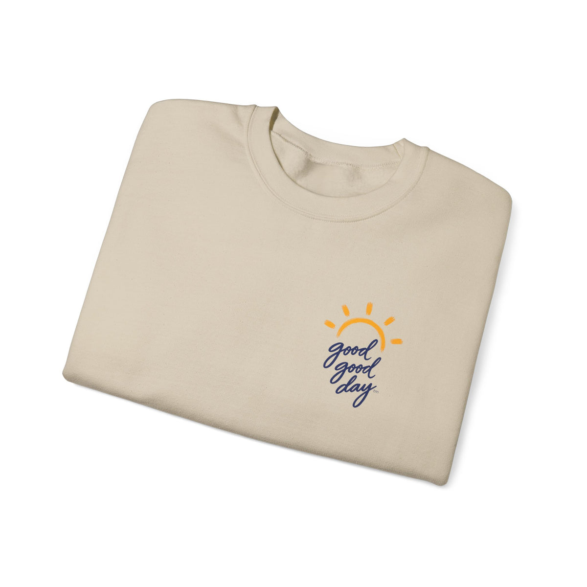 Crewneck Sweatshirt - "Good Day" Sun Graphic